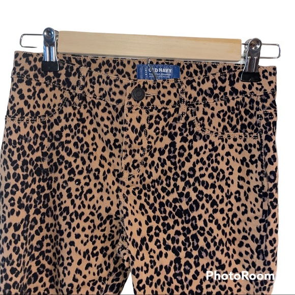Girls Lepoard Print pants - Picture 4 of 6
